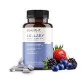 Nuvana Lullaby Kids Natural Sleep Aid chewable tablets front view