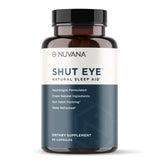 Nuvana Shut Eye Sleep Supplement 60 Capsules front view