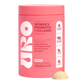 O Positiv URO Women’s Probiotic + Collagen Powder front view