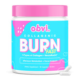 Obvi Collagenic Burn Fast Capsules front view with packaging