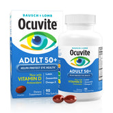 Ocuvite Adult 50+ Eye Vitamins front view packaging