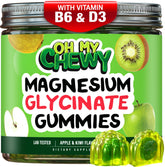 OH MY CHEWY Magnesium Gummies front view packaging