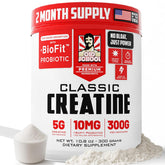Old School Labs Creatine Monohydrate Powder 306g front view