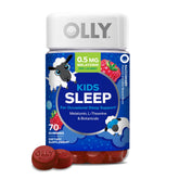 OLLIE Kids Sleep Gummies 70 Count front view with packaging