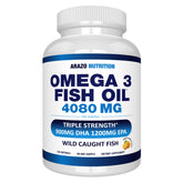 Omega-3 Fish Oil Concentrate 4080mg front view of packaging