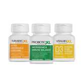 OmegaXL blended vitamin and mineral supplements front view
