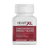OmegaXL HeartXL Omega-7 Fatty Acid Supplement soft gel capsules front view
