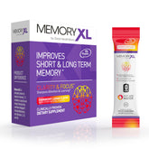 OmegaXL MemoryXL Cranberry flavour stick pack front view
