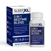 OmegaXL SleepXL 60g supplement front view with packaging