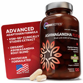 OmniBiotics Ashwagandha Capsules 60 count front view