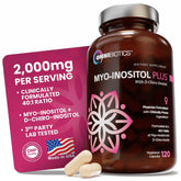 OmniBiotics Myo-Inositol and D-Chiro-Inositol supplement front view