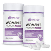 OMOGS Women's Probiotic Capsules 180 Billion CFUs front view