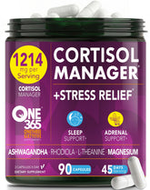 ONE 365 Adrenal Extracts Supplement 60 Capsules front view