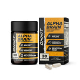 ONNIT Alpha Brain Cognitive Support Supplement front view