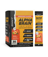 ONNIT Alpha BRAIN Instant Nootropic Drink Mix 3-count box front view