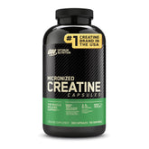 Optimum Nutrition Creatine Monohydrate Capsules 494g front view