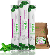 'Opu Probiotics Mint flavour prebiotic + probiotic powder front view