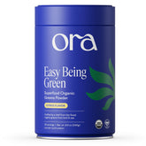 Ora Organic Greens Supplement 340g front view with packaging