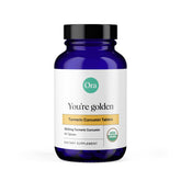Ora Organic Turmeric Curcumin Supplement 1500mg front view