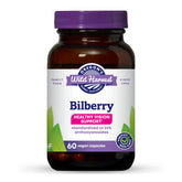 Oregon's Wild Harvest Bilberry Capsules front view with packaging