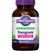 Oregon's Wild Harvest Fenugreek Capsules bottle front view