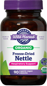 Oregon's Wild Harvest Freeze-Dried Nettle 600mg Capsules front view