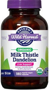 Oregon's Wild Harvest Milk Thistle supplement 340g front view