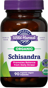 Oregon's Wild Harvest Schisandra Fruit Capsules front view