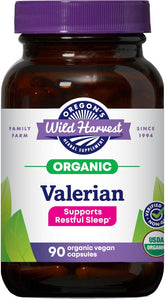 Oregon's Wild Harvest Valerian Root Capsules 181g front view