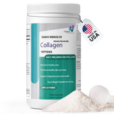 Organic Excellence Collagen Peptides Unflavoured Powder front view packaging