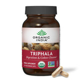 ORGANIC INDIA Triphala Herbal Supplement 60 Capsules front view