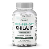 Organics Ocean Shilajit Capsules 250mg front view