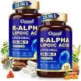 Ossual Alpha Lipoic Acid 28-in-1 Supplement bottle front view