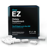 OVER EZ Milk Thistle Supplement 30 Capsules front view