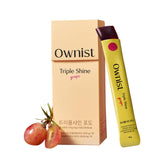 Ownist Collagen Jelly Supplement front view with organic grape flavour