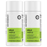 OxyEnergy Milk Thistle Supplement 300mg capsules front view