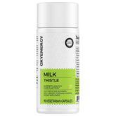 OxyEnergy Milk Thistle Supplement front view with packaging