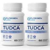 P Puregen Labs TUDCA Bile Salts Liver Supplement front view