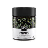 PALO FOCUS Ginkgo Biloba supplement front view with capsule bottle