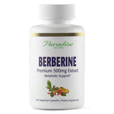 Paradise Herbs Berberine HCL Herbal Supplement 60 capsules front view