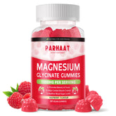 Parhaat Magnesium Gummies Raspberry front view