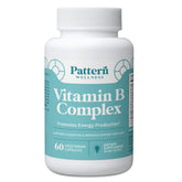 Pattern Wellness B-Complex Vitamin Capsules front view