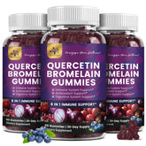PAYAOCZ Organic Quercetin Gummies Blueberry front view