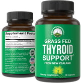 Peak Performance Beef Thyroid Glandular Capsules front view