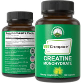 Peak Performance Creapure Creatine Monohydrate Capsules 200g front view
