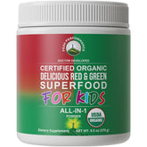 Peak Performance Kids Greens + Reds Superfood Supplement front view
