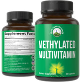Peak Performance Methylated Multivitamin + B Complex front view