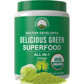 Peak Performance Spirulina Superfood Powder 381g front view