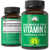 Peak Performance Vitamin C Capsules 100g front view