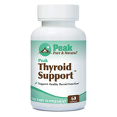 Peak Pure & Natural Thyroid Support supplement front view